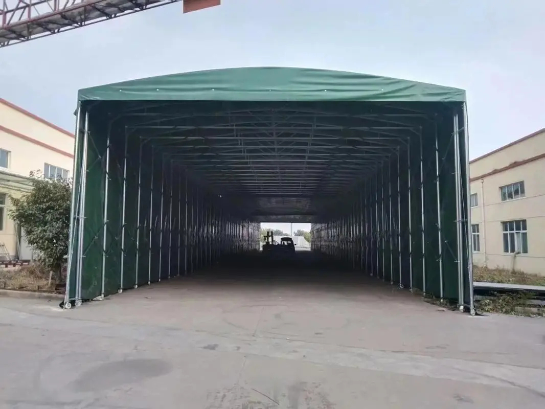 移动推拉雨棚使用安装规范